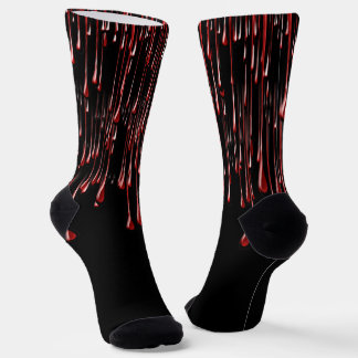 Bloody Drips Halloween  Socks