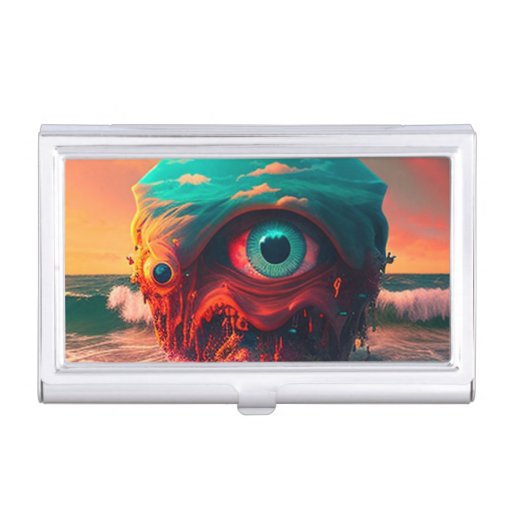 Bloody Eyes Business Card Case