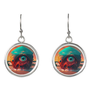 Bloody Eyes Earrings