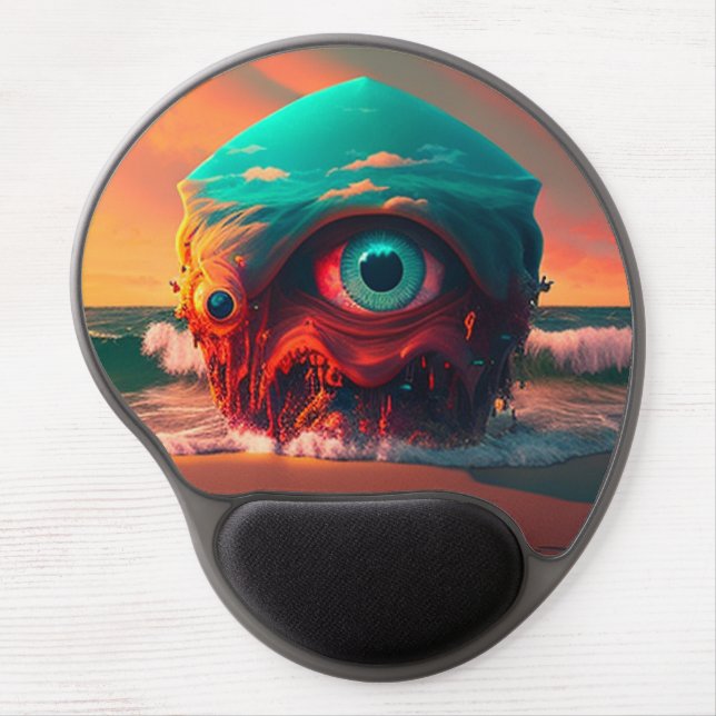Bloody Eyes Gel Mouse Pad (Front)