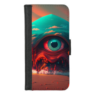 Bloody Eyes iPhone 8/7 Wallet Case