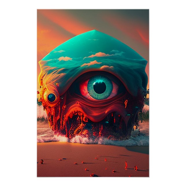 Bloody Eyes Poster (Front)