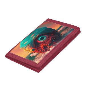 Bloody Eyes Trifold Wallet