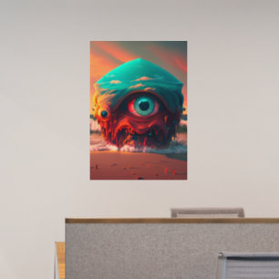 Bloody Eyes Wall Decal