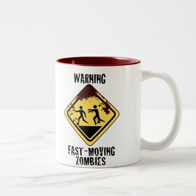 Bloody Fast Moving Zombies Mug (Right)