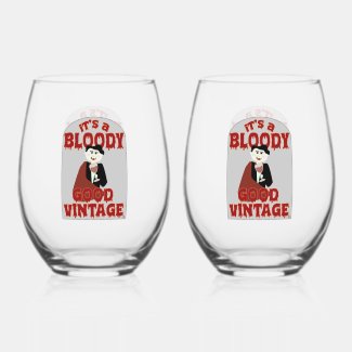 Bloody Good Vintage Fun Halloween Vampire