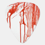 Bloody Guitar Pick at Zazzle