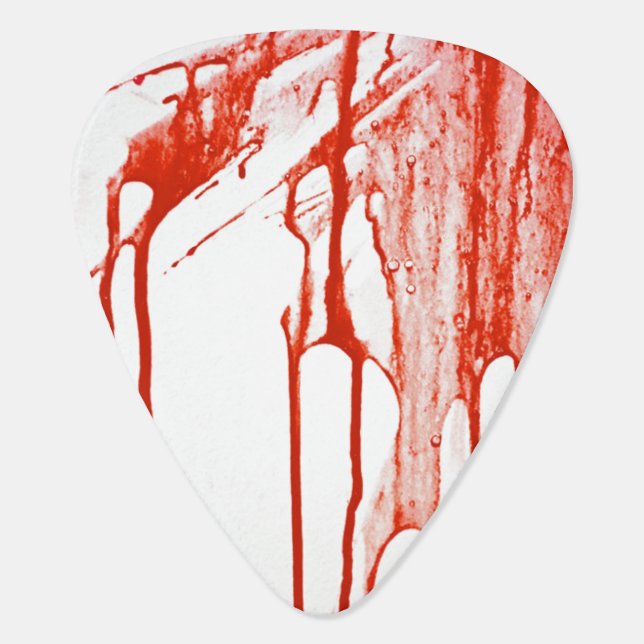 Bloody Guitar Pick (Back)