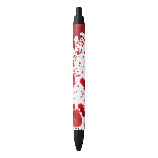Bloody Halloween Black Ink Pen (Front Vertical)