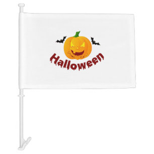 bloody Halloween   Car Flag