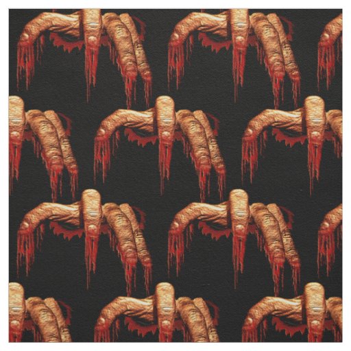 Bloody Halloween Fabric Halloween Fabrics Custom