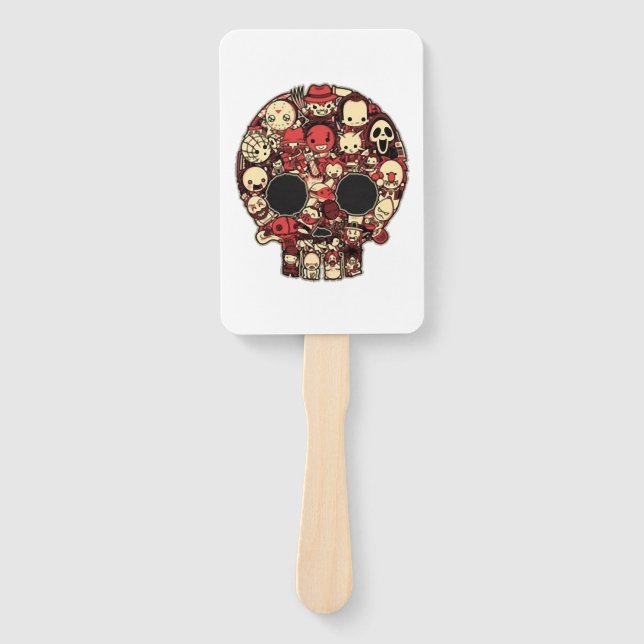 Bloody halloween hand fan (Front)