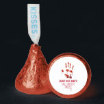 Bloody Handprint Halloween Hershey®'s Kisses®<br><div class="desc">Bloody Handprint Halloween Candies. This bloody kiss is designed with a handprint dripping with blood on a white background that can be changed to any other color you would prefer. Perfect for a Halloween Party,  Cocktail Party,  Spooktacular Dinner Party.</div>