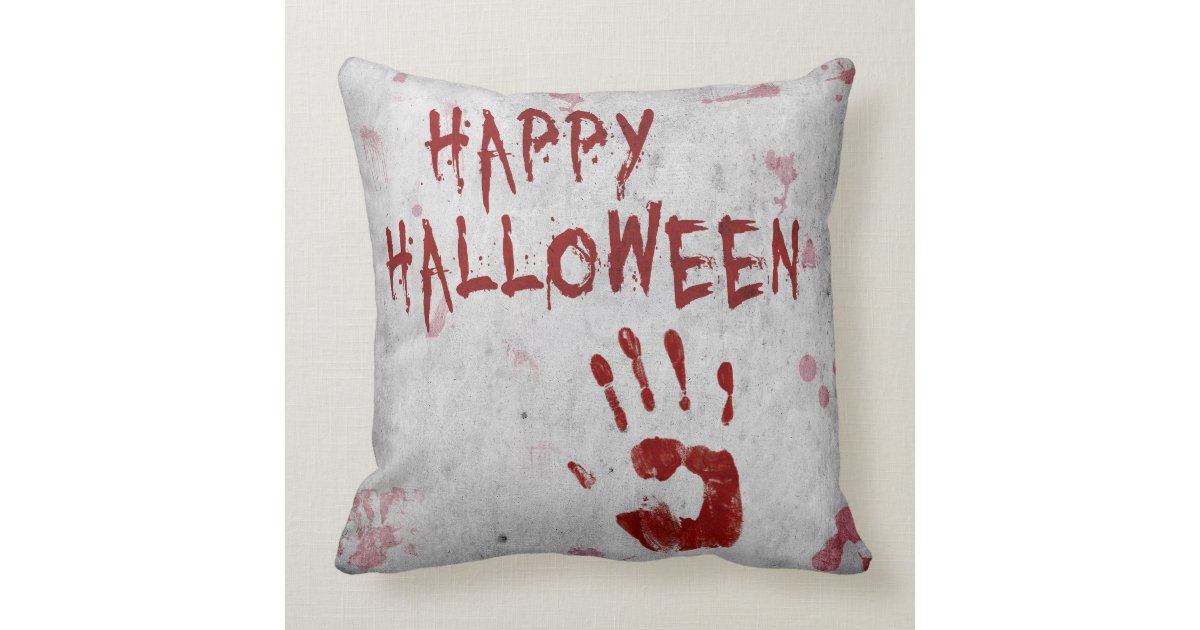 16x16 Halloween Designs & Accessories Creepy Horror Halloween Clown Face Throw Pillow Multicolor 