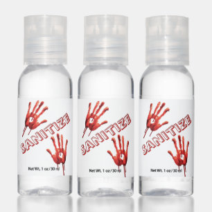 Bloody Hands Sanitize Hand Sanitizer