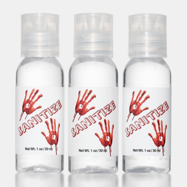 Bloody Hands Sanitize Hand Sanitizer (Set)