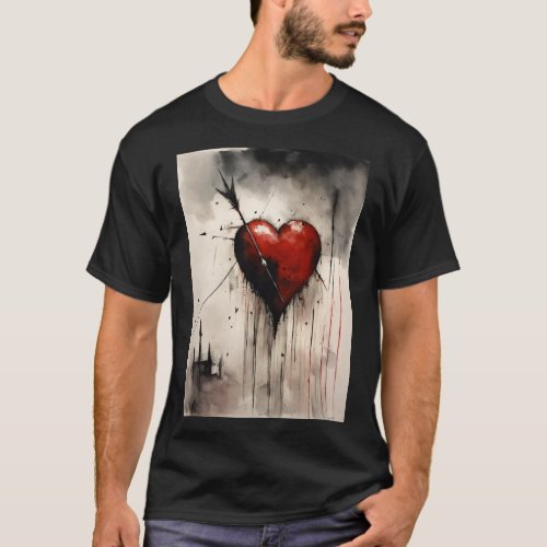 Bloody Heartbeat Graphic Tee
