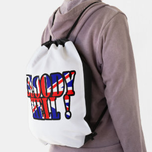 Bloody Hell! Drawstring Bag