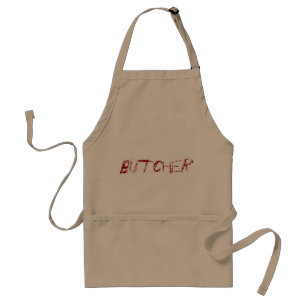 Bloody horror halloween butcher chef apron