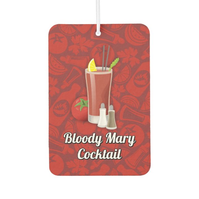 Bloody Mary Air Freshener (Front)