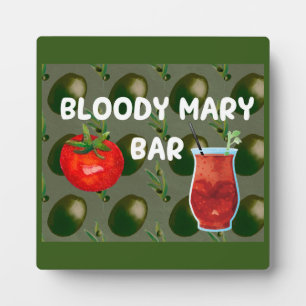 Bloody Mary Bar  Plaque