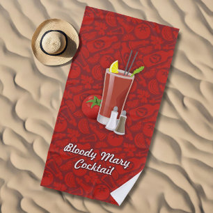 Bloody Mary Beach Towel
