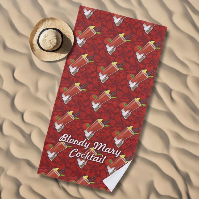 Bloody Mary Beach Towel (Creator Uploaded)