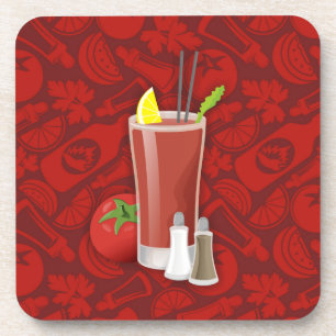 Bloody Mary Beverage Coaster