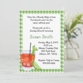 Bloody Mary Brunch Invitation (Standing Front)