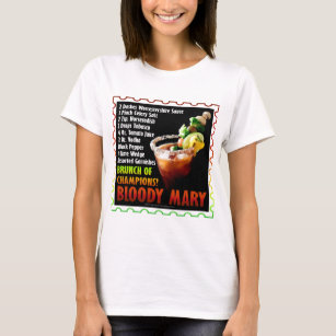 bloody mary breakfast of champions shirt