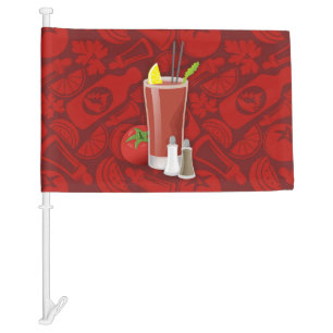 Bloody Mary Car Flag