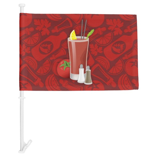 Bloody Mary Car Flag (Front)