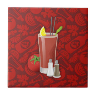 Bloody Mary Ceramic Tile