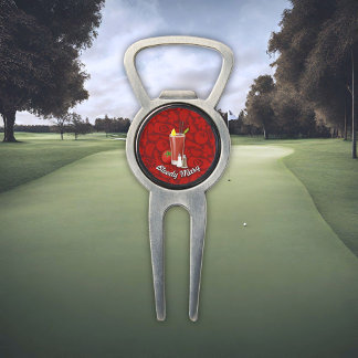 Bloody Mary Cocktail Divot Tool