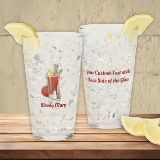 Bloody Mary Cocktail Glass