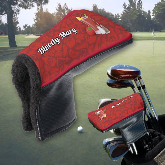 Bloody Mary Cocktail Golf Head Cover (Creator Uploaded)