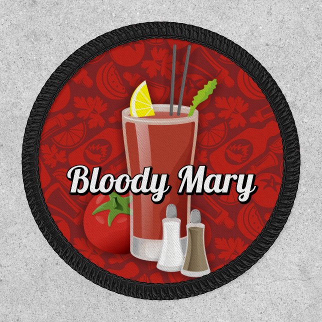 Bloody Mary Cocktail Patch (Front)