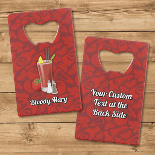Bloody Mary Credit Card Bottle Opener