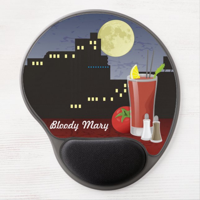 Bloody Mary Gel Mouse Pad (Front)