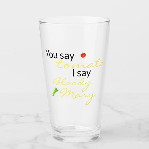 Bloody Mary glass