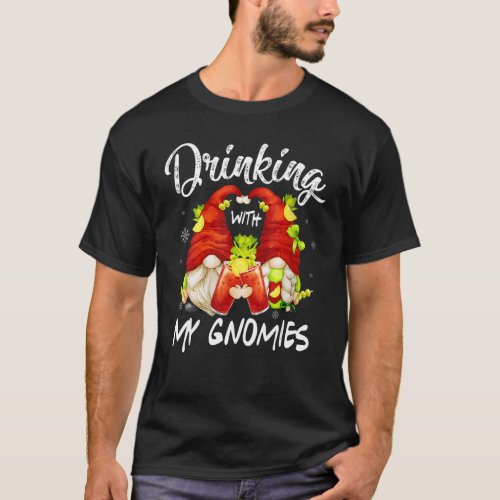 Bloody Mary Gnome Loves Drinking With My Gnomies T_Shirt