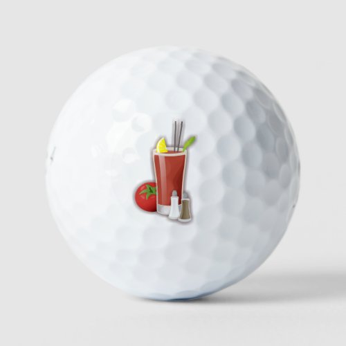 Bloody Mary Golf Balls