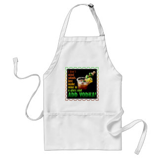 BLOODY MARY, LOADED UP WITH BOOZE ADULT APRON