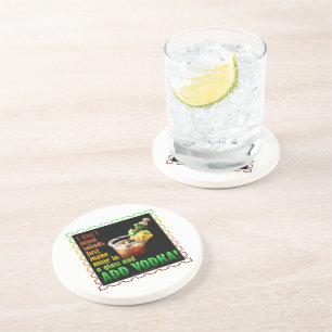 BLOODY MARY, LOADED UP WITH BOOZE COASTER