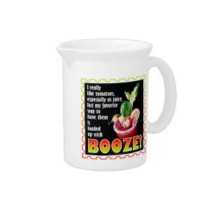 BLOODY MARY, Loaded Up with Booze! Pitcher