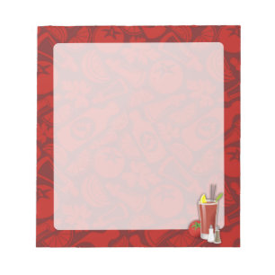 Bloody Mary Notepad