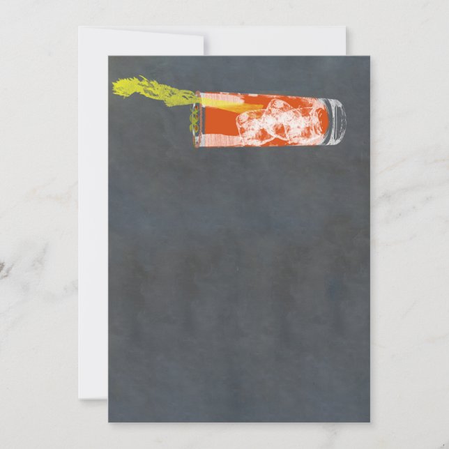 Bloody Mary or Bloody Caesar Invitation (Front)
