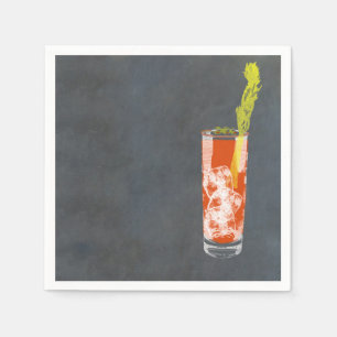 Bloody Mary or Bloody Caesar Napkins