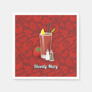 Bloody Mary Paper Napkins