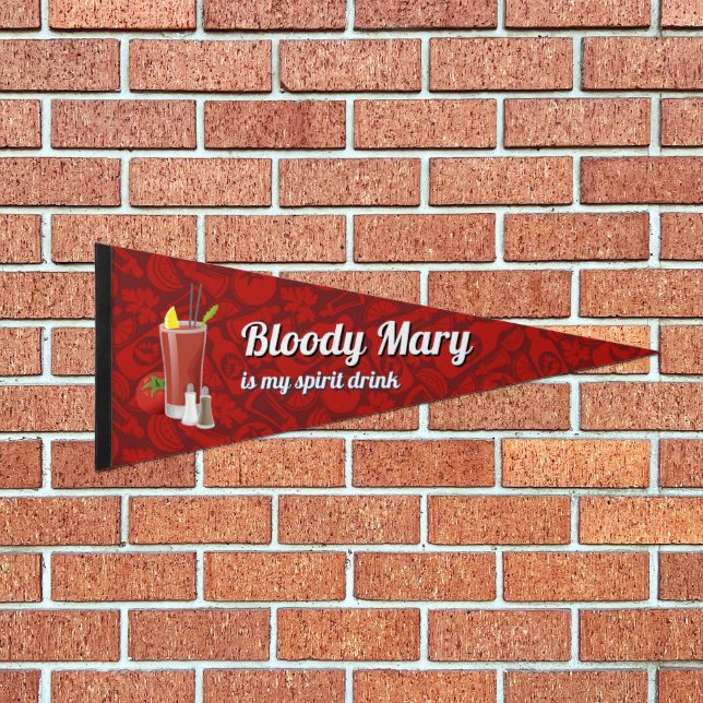 Bloody Mary Pennant Flag (Front)